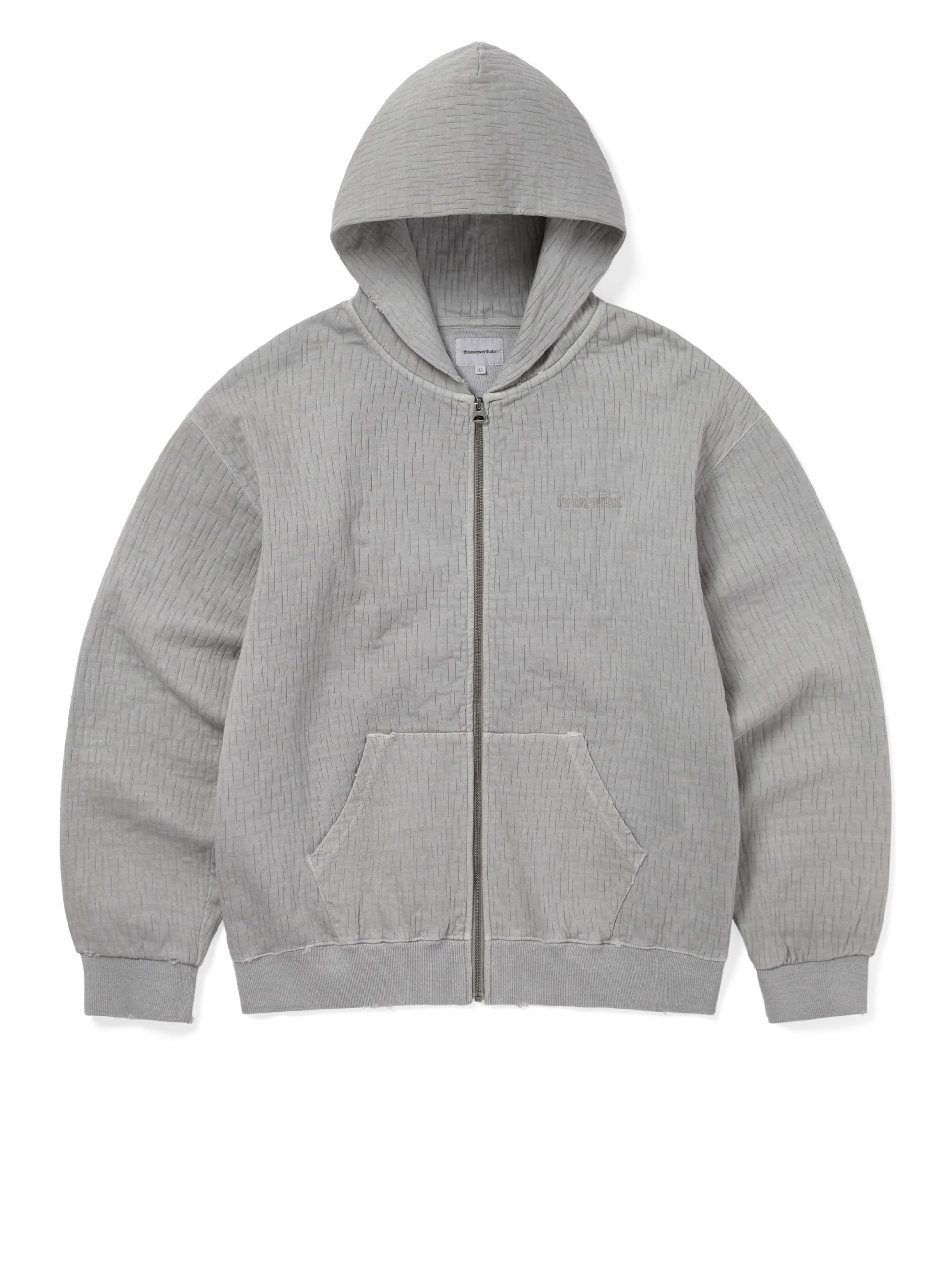 thisisneverthat Damaged Zip Up Hoodie