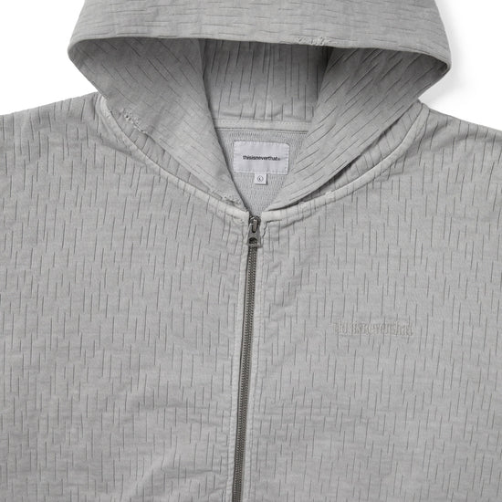 thisisneverthat Damaged Zip Up Hoodie