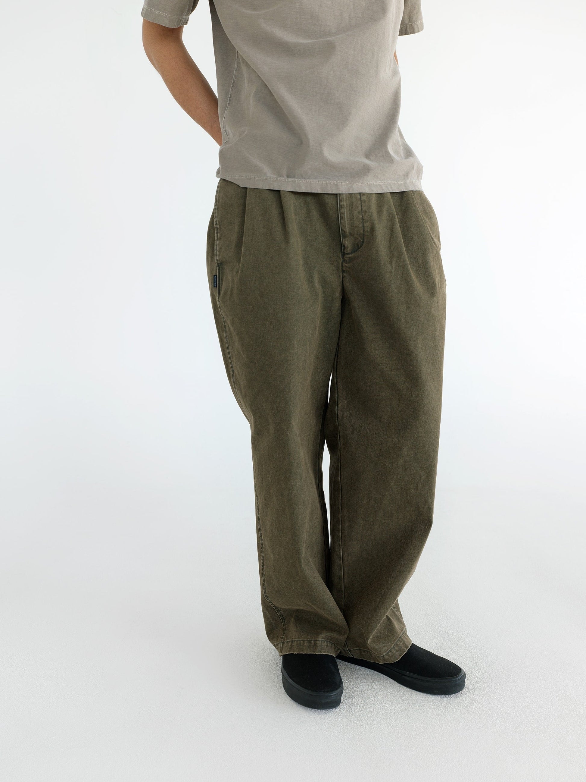 thisisneverthat Double Pleated Wide Pant