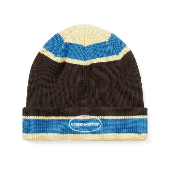 thisisneverthat E/T-Logo Multi Striped Beanie