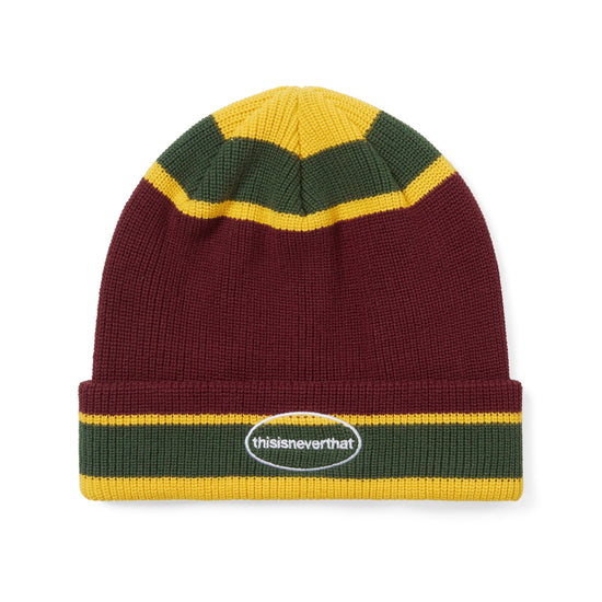 thisisneverthat E/T-Logo Multi Striped Beanie
