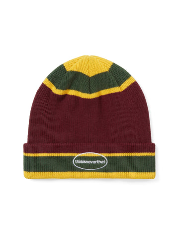 thisisneverthat E/T-Logo Multi Striped Beanie