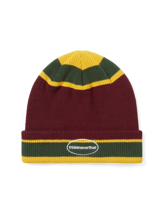 thisisneverthat E/T-Logo Multi Striped Beanie
