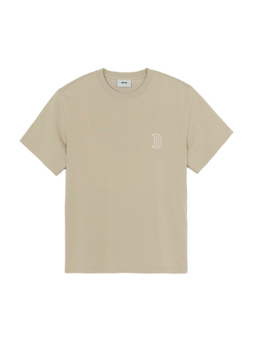 MLB BASIC SMALL LOGO SEMI OVER-FIT T-SHIRTS
