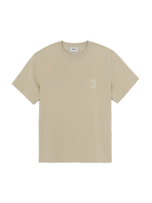 MLB BASIC SMALL LOGO SEMI OVER-FIT T-SHIRTS