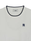 MLB Women's Varsity Cool Touch Short Sleeve Knit Pullover