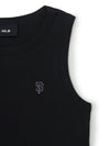 MLB Women's Street Slim Ribbed Sleeveless T-shirt
