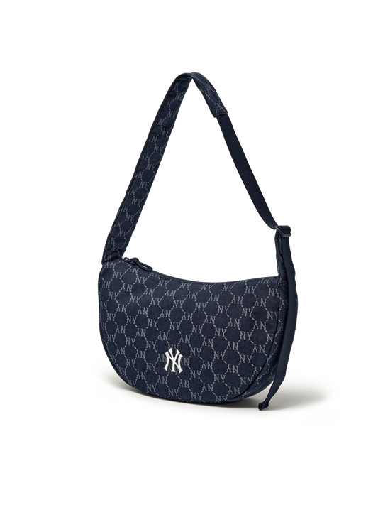 MLB Dia Monogram Denim Jqd Cross Bag