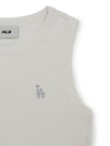 MLB Women's Street Slim Ribbed Sleeveless T-shirt