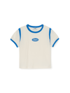 MLB Vasrsity Round Logo Crop T-shirt (girl's)