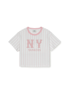 MLB Varsity Girl's Striped T-shirt Set