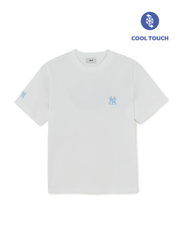 MLB BASIC LACE MEGA LOGO OVER FIT T-shirt