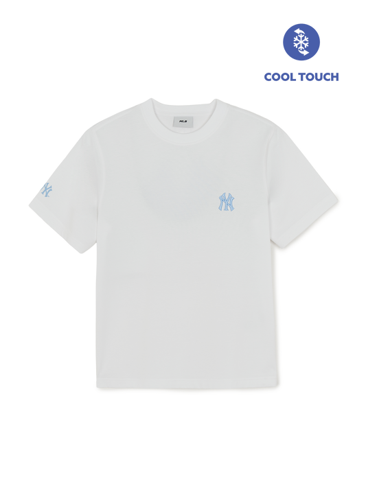 MLB BASIC LACE MEGA LOGO OVER FIT T-shirt