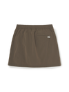 MLB Women's Gorpcore Glossy Shirring Mini Skirt