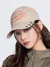 MLB Vintage Cursive Jewelry Unstructured Ballcap