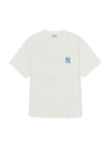 MLB Vintage Denimlike Monogram Big Lux Over Fit T-shirt