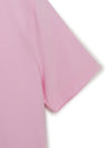MLB Women's Basic Slim Fit Crop Open Collar Polo T-Shirts