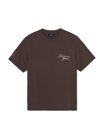 MLB Sheriff Lettering Semi Over-Fit T-shirt