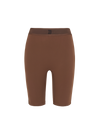 MLB Women's Basic Band Logo Point Bike Shorts