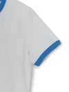 MLB Women's Varsity Lettering Slim Slub Ringer T-shirts