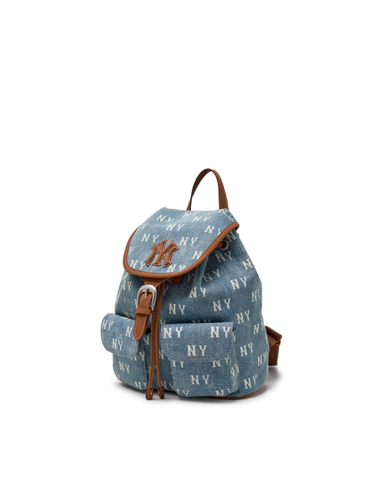 MLB Classic Monogram Vintage Denim Backpack