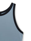 MLB Women's Basic Ringer Crop Sleeveless T-shirt