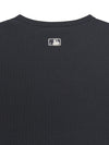 MLB Women's Vintage Slim Henley Neck T-shirt