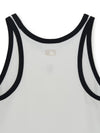 MLB Women's Basic Ringer Crop Sleeveless T-shirt