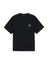MLB Vintage Denimlike Monogram Big Lux Over Fit T-shirt