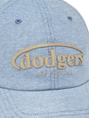 MLB Vintage Denim Curve Logo Unstructured Ballcap