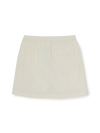 MLB Women's Gorpcore Glossy Shirring Mini Skirt