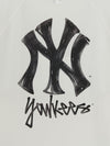 MLB M-Treet Mega Logo Woven Half Sleeve Sweatshirt