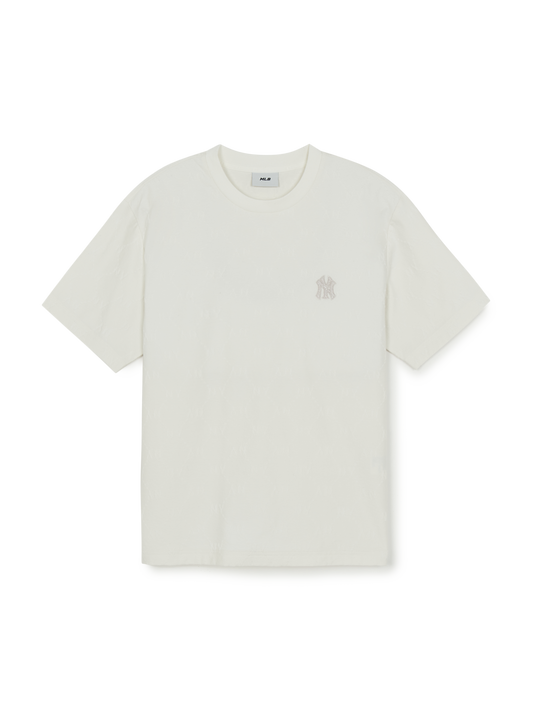 MLB Dia Monogram Tonal Jacquard Over Fit T-Shirts