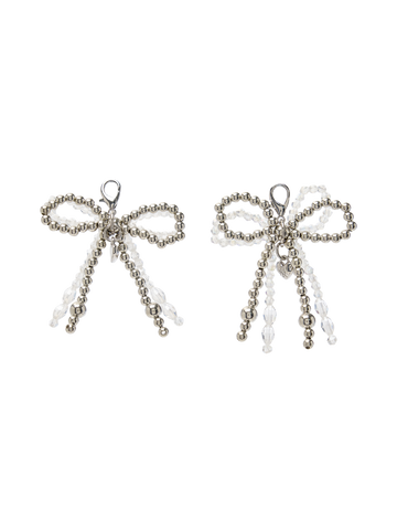 MLB DOUBLE BEADS RIBBON CHARM