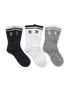 MLB Daily Stripe Mid Socks 3Pairs Set