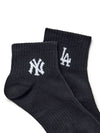 MLB Small Logo Low Socks 3Pairs Set