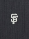 MLB Women's Vintage Slim Henley Neck T-shirt