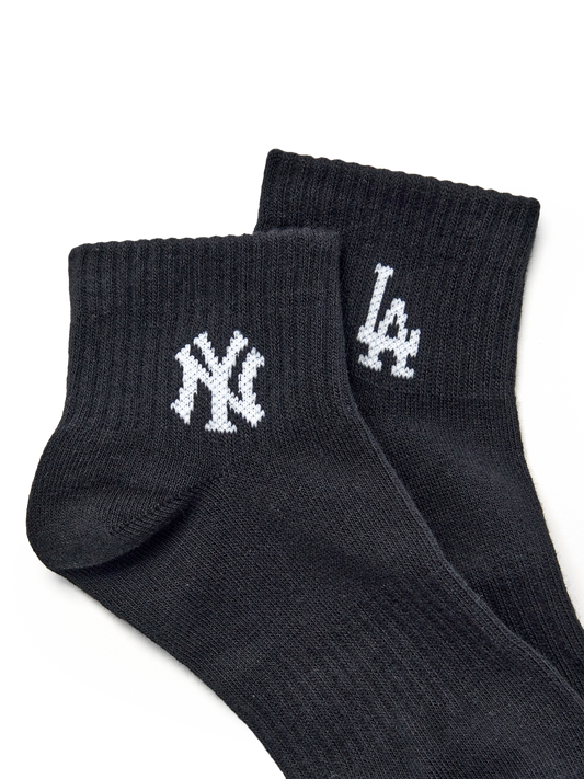 MLB Small Logo Low Socks 3Pairs Set