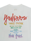 MLB Basic Street Color Lettering Over Fit T-shirt
