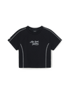 MLB Women's Sportive Track Crop T-Shirt