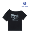 MLB Women's Street Graphic Off Shoulder T-shirts