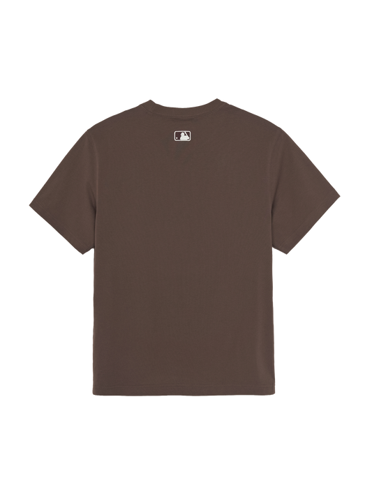 MLB BASIC SMALL LOGO SEMI OVER-FIT T-shirt