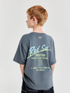 MLB Basic Street Gradation Lettering T-shirt
