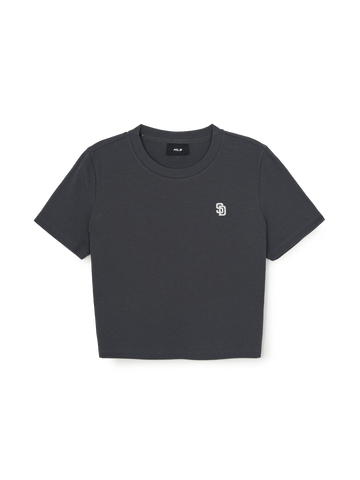 MLB Women's Vintage Slim Ribbed T-shirt