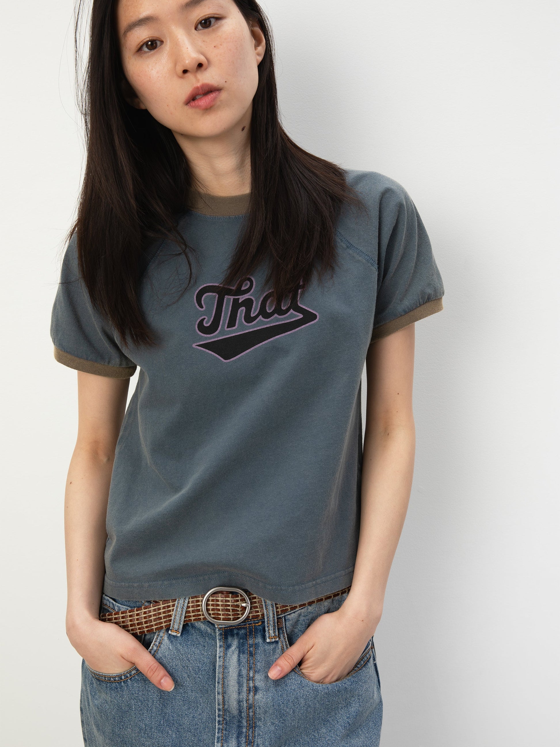 thisisneverthat Faded Raglan W Tee