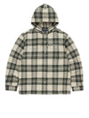 thisisneverthat Flannel Hooded Check Shirt