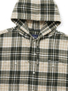 thisisneverthat Flannel Hooded Check Shirt