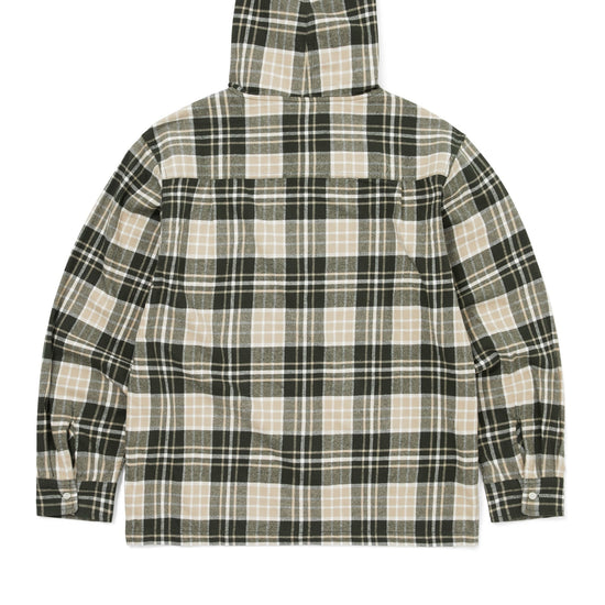 thisisneverthat Flannel Hooded Check Shirt