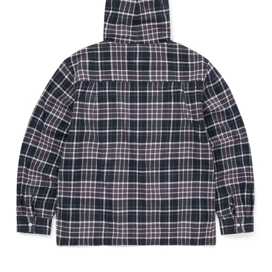 thisisneverthat Flannel Hooded Check Shirt