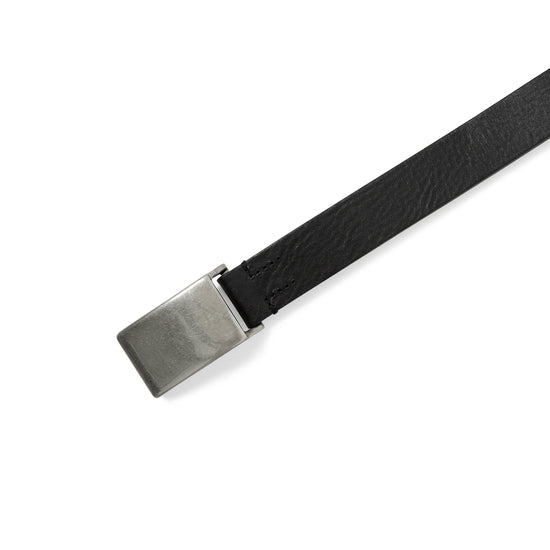thisisneverthat Flat Buckle Leather Belt